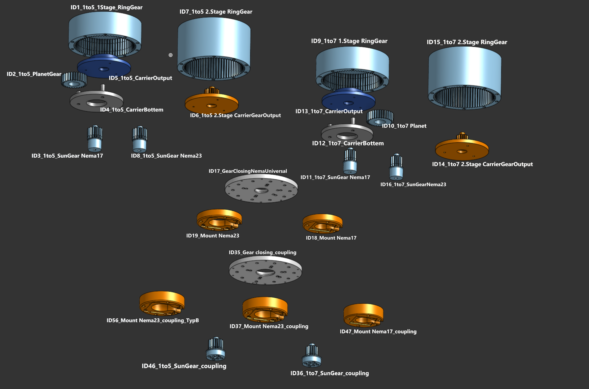 Planetary Gearbox – STL Files for 3D Printing - Image 11